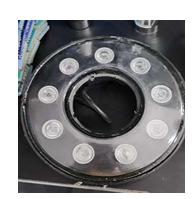 7" dia 18w rgb 4 core