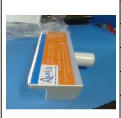 plastic water descent ( with led light )